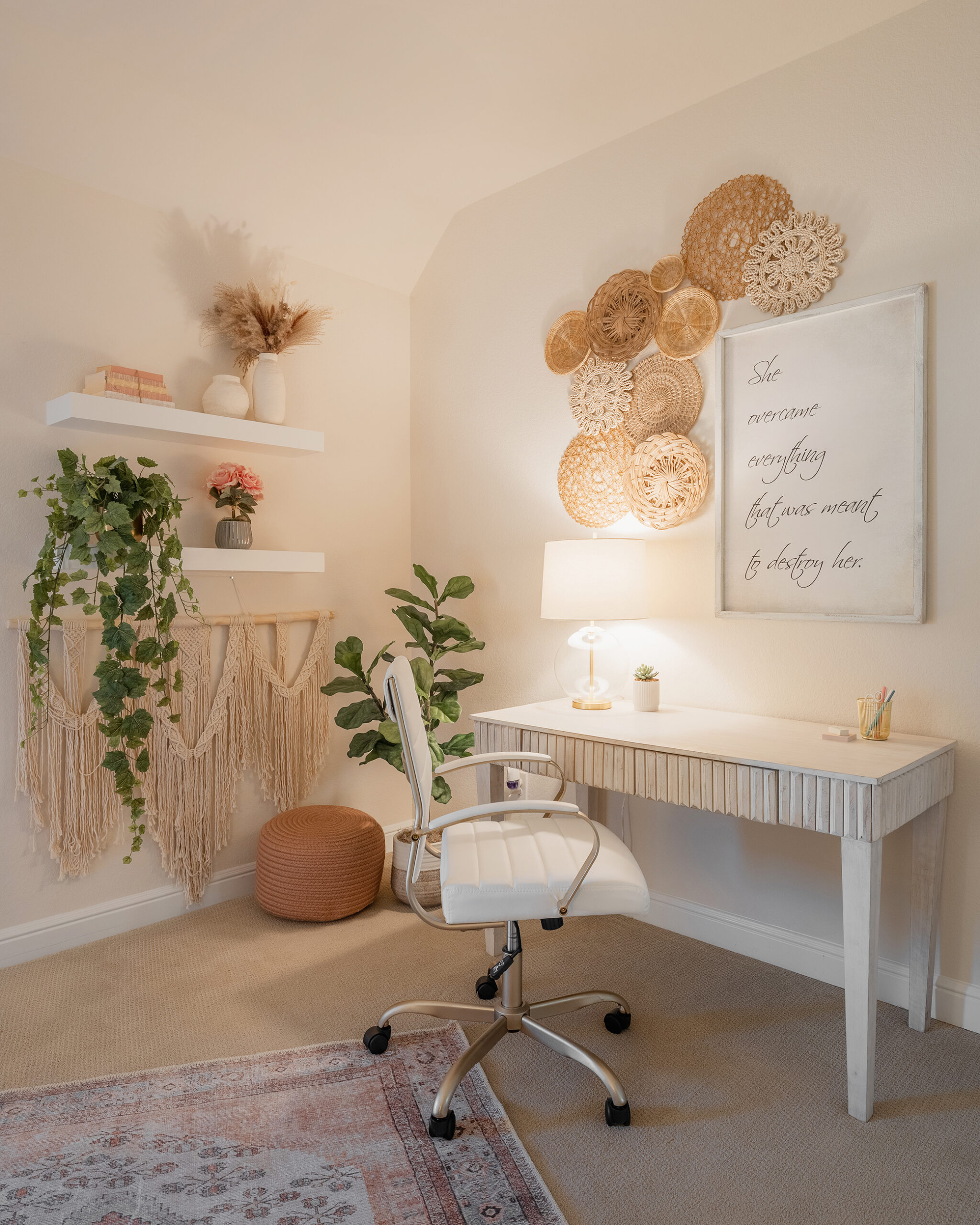 Boho design interior decorator saginaw, mi