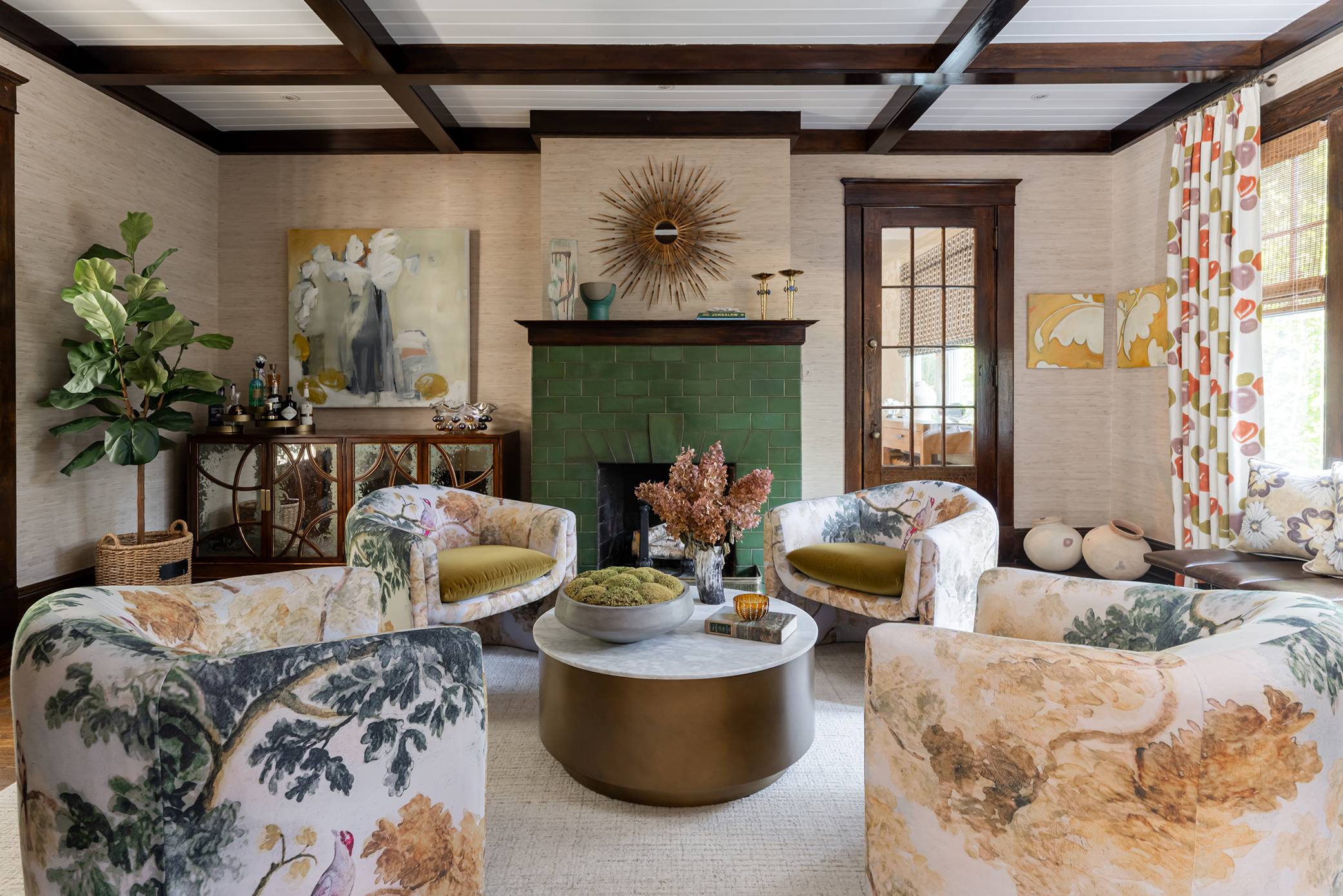 Cozy Beige Neutral Living Room